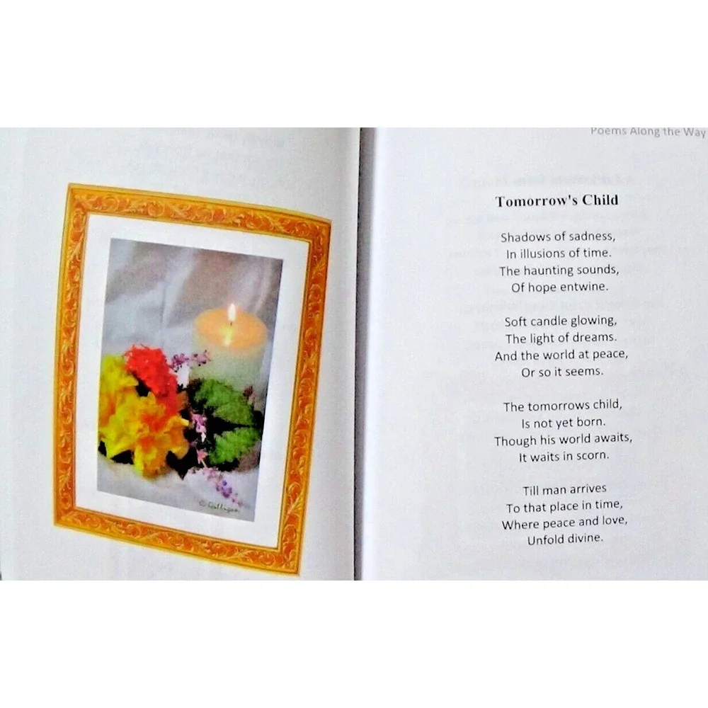 Poems Along the Way: Claudia's   Paperback - Poetry - Signed